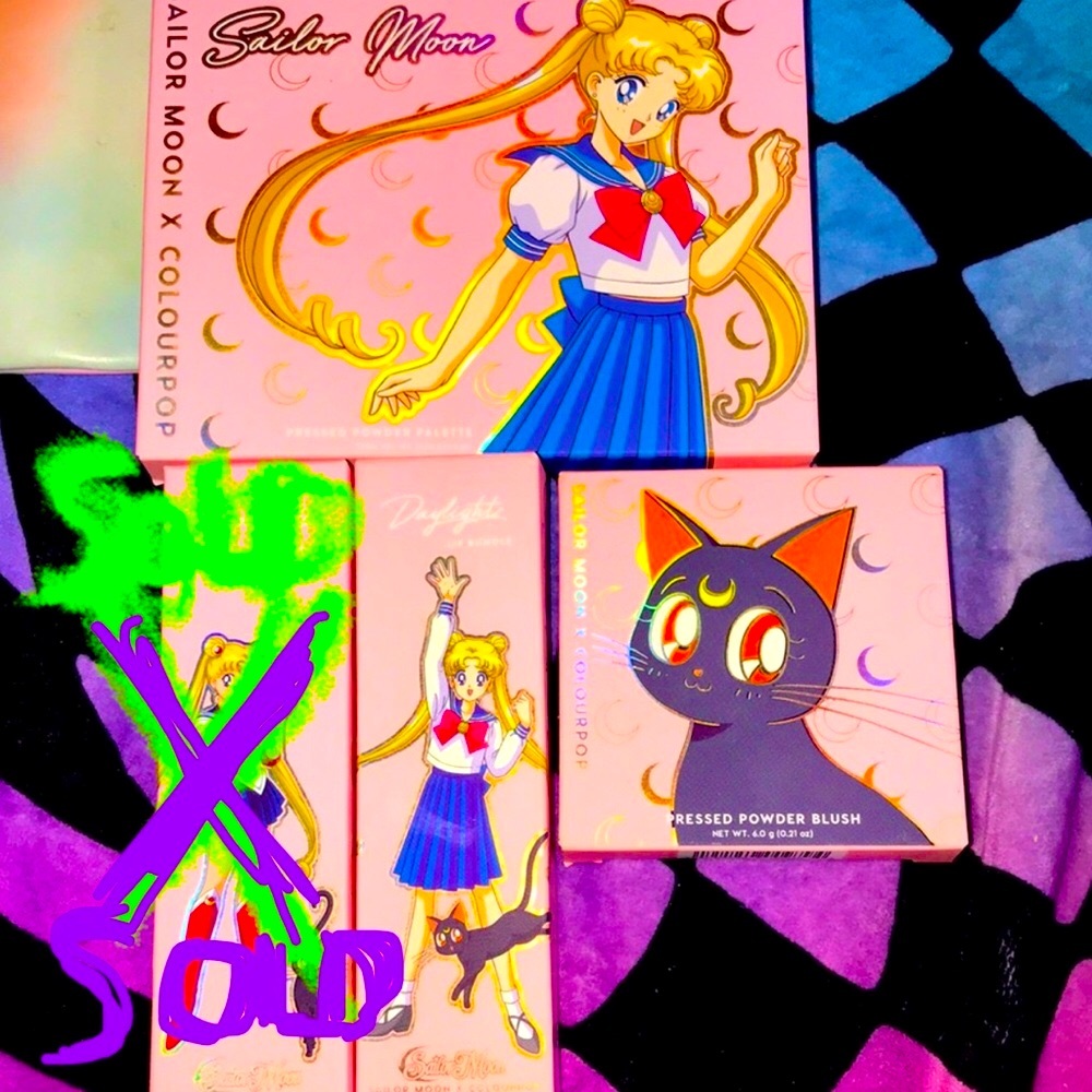 ✨HOST PICK!✨🌙🆕Sailor Moon X Colourpop MAKEUP SET!BNIB!NEVER USED!🌙☄️🛸👽🪐✨